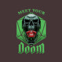 Meet Your Doom-none glossy sticker-Studio Mootant