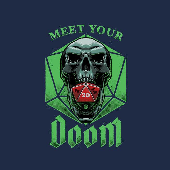 Meet Your Doom-none removable cover w insert throw pillow-Studio Mootant