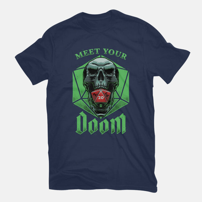 Meet Your Doom-womens fitted tee-Studio Mootant