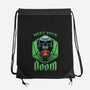 Meet Your Doom-none drawstring bag-Studio Mootant
