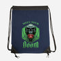 Meet Your Doom-none drawstring bag-Studio Mootant