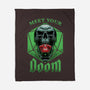 Meet Your Doom-none fleece blanket-Studio Mootant