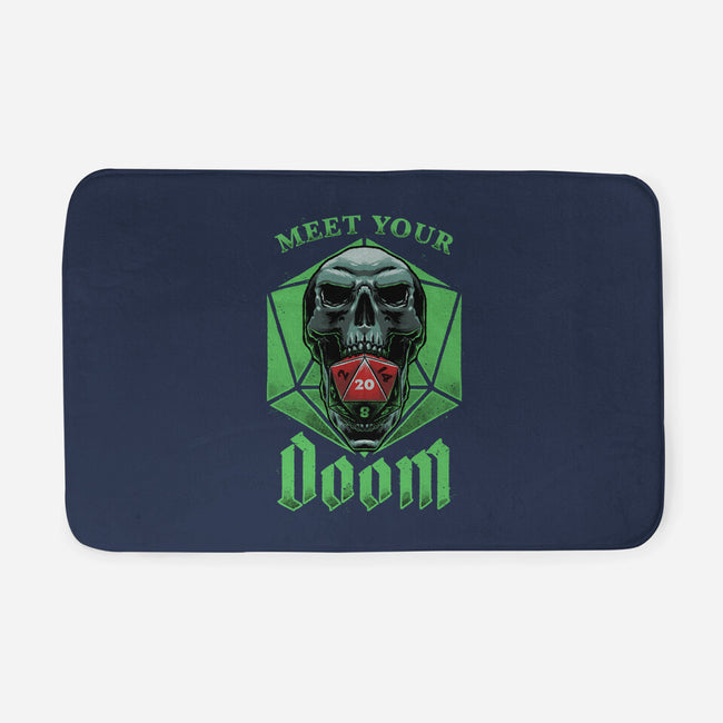 Meet Your Doom-none memory foam bath mat-Studio Mootant