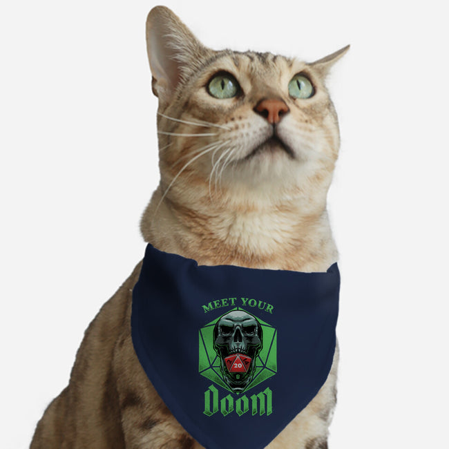 Meet Your Doom-cat adjustable pet collar-Studio Mootant