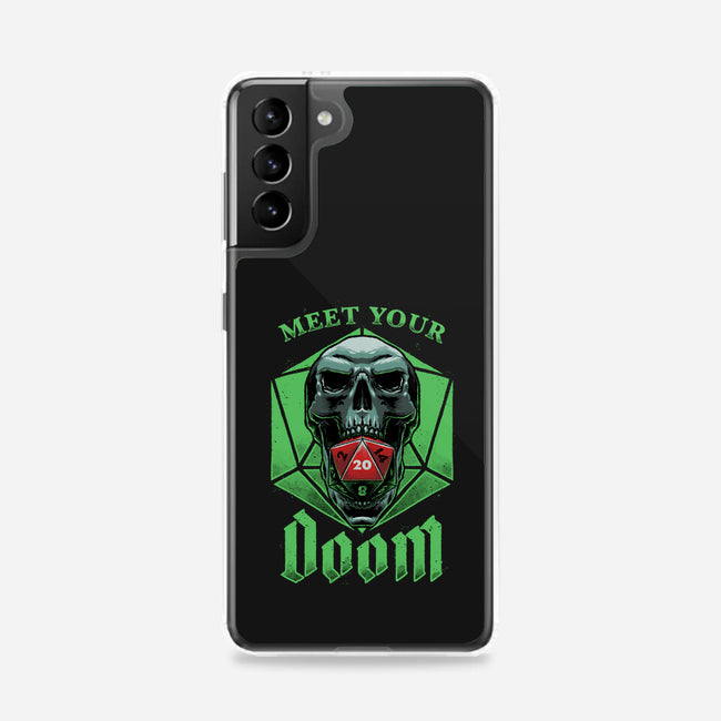 Meet Your Doom-samsung snap phone case-Studio Mootant