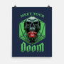 Meet Your Doom-none matte poster-Studio Mootant
