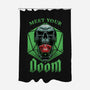 Meet Your Doom-none polyester shower curtain-Studio Mootant