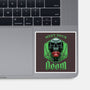 Meet Your Doom-none glossy sticker-Studio Mootant