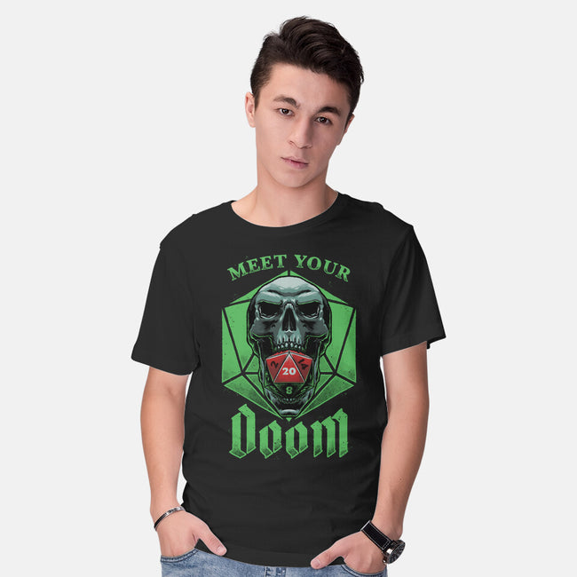 Meet Your Doom-mens basic tee-Studio Mootant