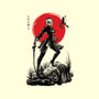 Battle Android Under The Sun-none removable cover w insert throw pillow-ddjvigo
