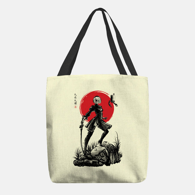 Battle Android Under The Sun-none basic tote bag-ddjvigo