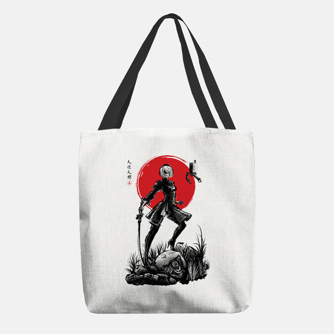 Battle Android Under The Sun-none basic tote bag-ddjvigo