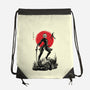 Battle Android Under The Sun-none drawstring bag-ddjvigo