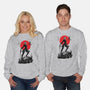 Battle Android Under The Sun-unisex crew neck sweatshirt-ddjvigo