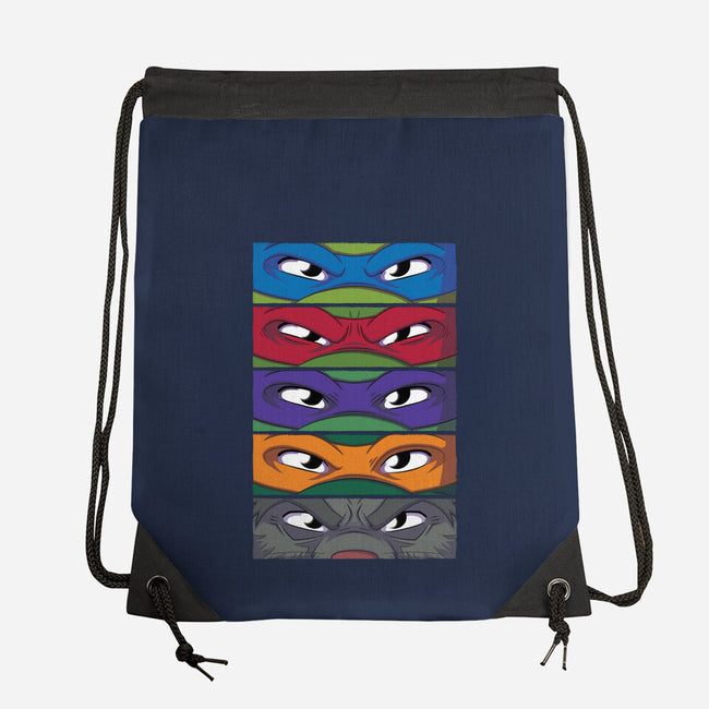 TMNT Eyes-none drawstring bag-danielmorris1993