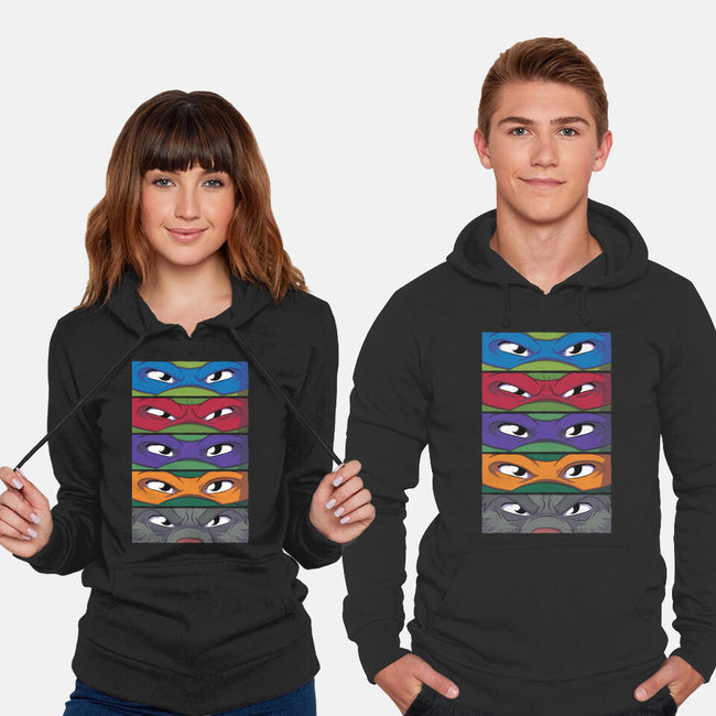 TMNT Eyes-unisex pullover sweatshirt-danielmorris1993