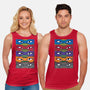 TMNT Eyes-unisex basic tank-danielmorris1993