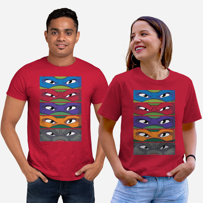 TMNT Eyes-unisex basic tee-danielmorris1993