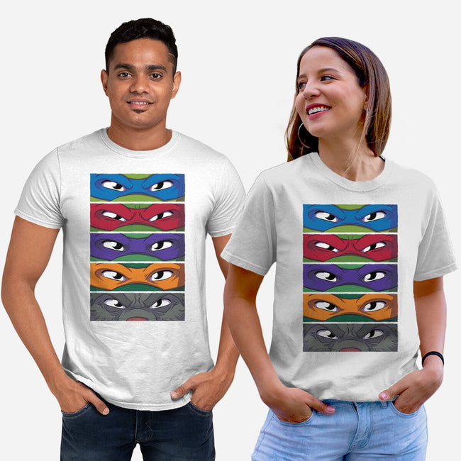 TMNT Eyes-unisex basic tee-danielmorris1993