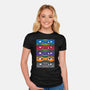 TMNT Eyes-womens fitted tee-danielmorris1993