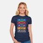 TMNT Eyes-womens fitted tee-danielmorris1993