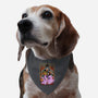 Crazy Scientist-dog adjustable pet collar-alanside