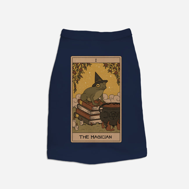 The Magician Tarot-dog basic pet tank-Thiago Correa