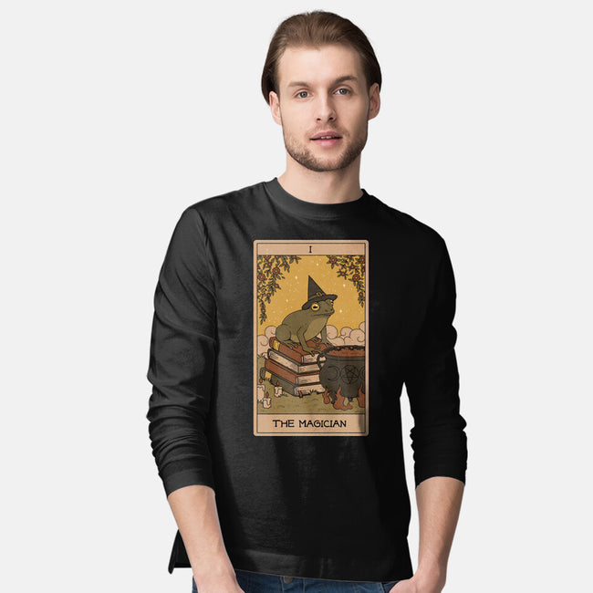 The Magician Tarot-mens long sleeved tee-Thiago Correa