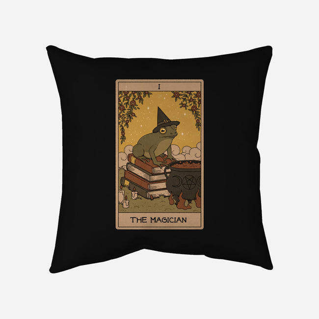 The Magician Tarot-none removable cover w insert throw pillow-Thiago Correa