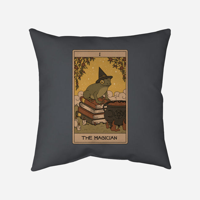The Magician Tarot-none removable cover w insert throw pillow-Thiago Correa