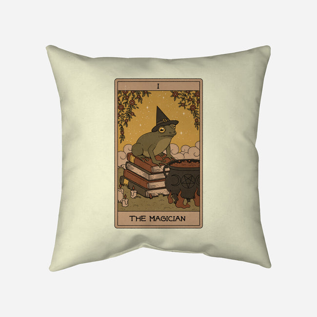 The Magician Tarot-none removable cover w insert throw pillow-Thiago Correa