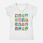 Slayer Corps-womens v-neck tee-constantine2454