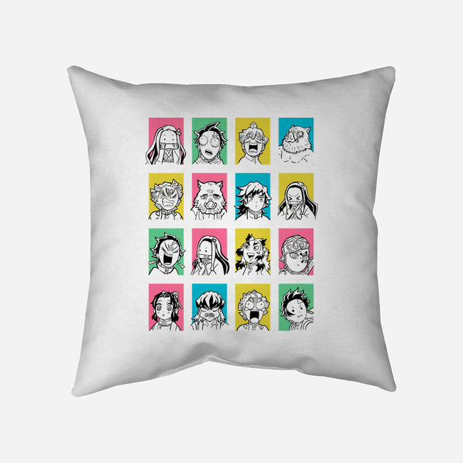 Slayer Corps-none removable cover w insert throw pillow-constantine2454