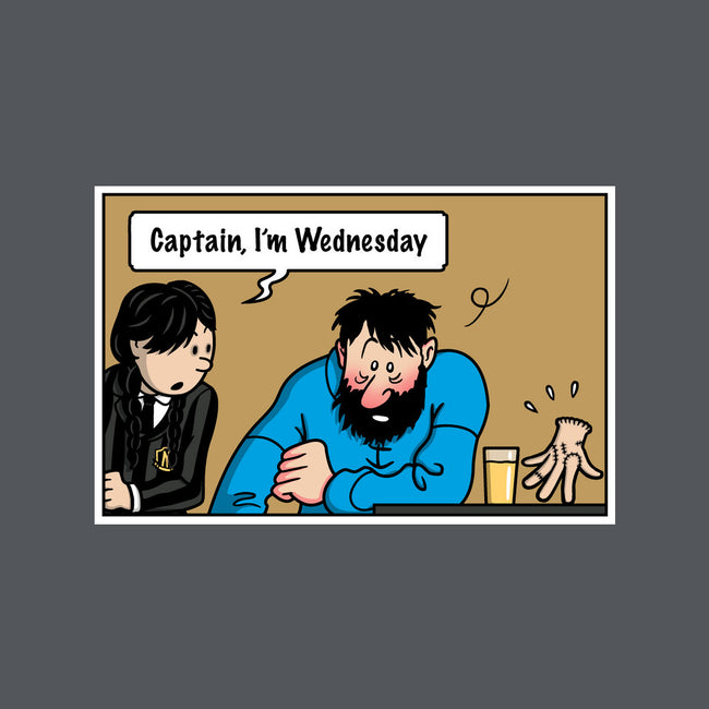 Wednesday Meme-none glossy sticker-Raffiti