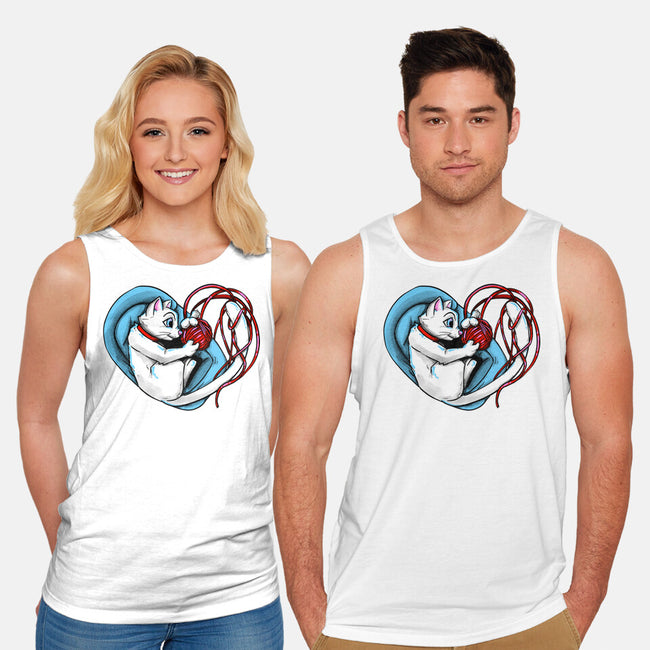 Cat Love-unisex basic tank-ellr