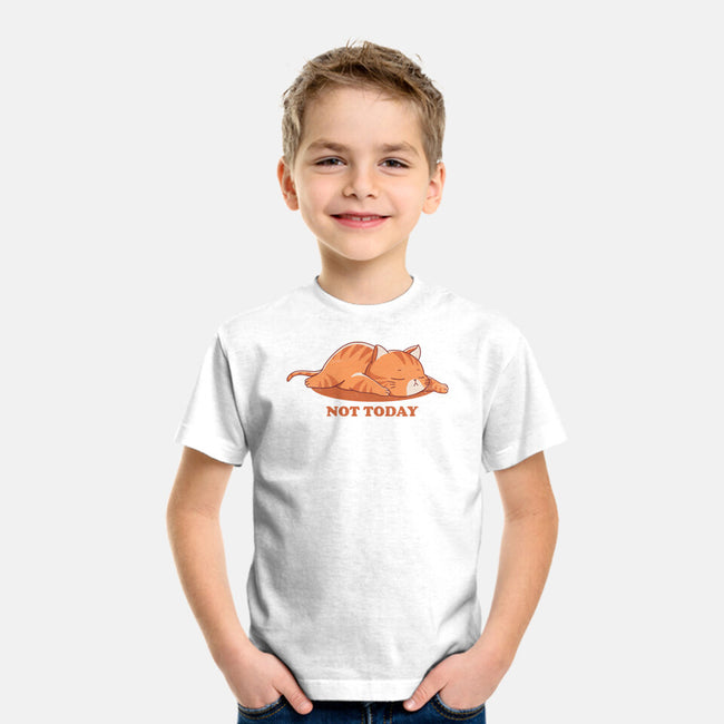 Not Happening Today-youth basic tee-fanfreak1