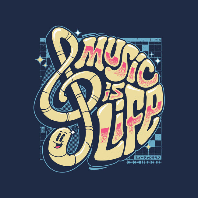 Music Is Life-unisex basic tee-StudioM6