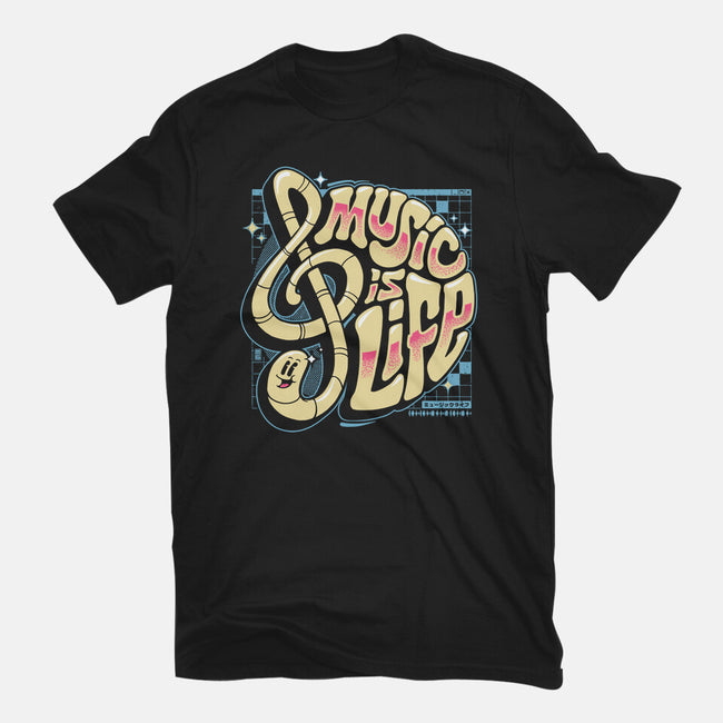 Music Is Life-mens premium tee-StudioM6