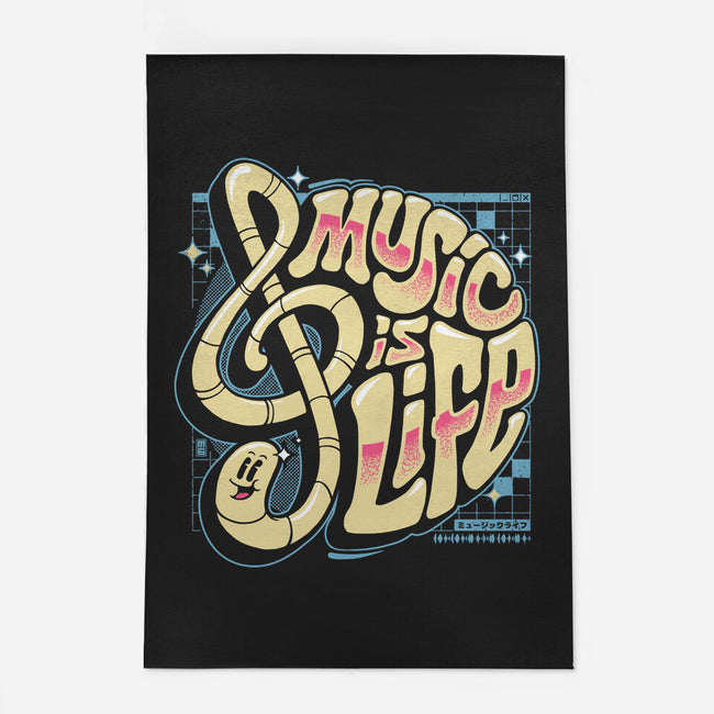Music Is Life-none indoor rug-StudioM6