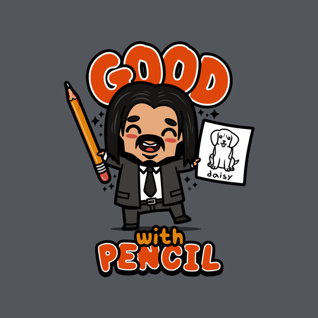 Good With Pencil-mens basic tee-Boggs Nicolas
