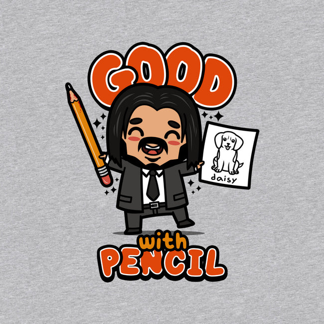 Good With Pencil-mens basic tee-Boggs Nicolas