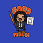Good With Pencil-womens fitted tee-Boggs Nicolas