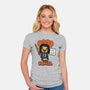 Good With Pencil-womens fitted tee-Boggs Nicolas