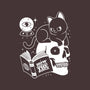 Cat Dominate-none removable cover w insert throw pillow-Eoli Studio