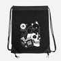 Cat Dominate-none drawstring bag-Eoli Studio