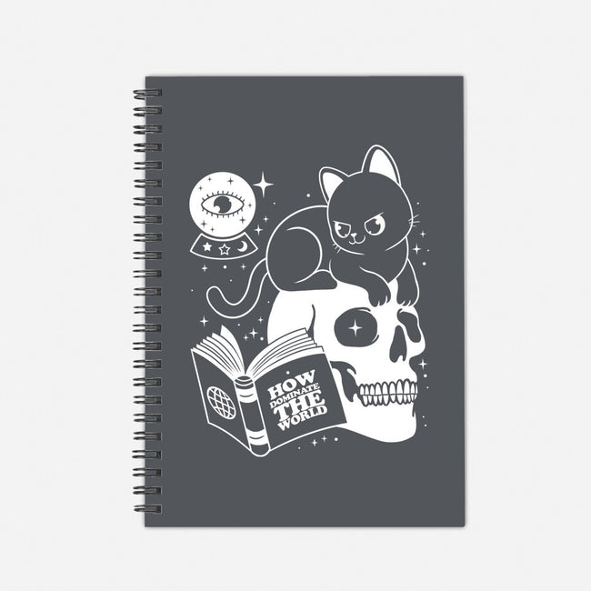 Cat Dominate-none dot grid notebook-Eoli Studio