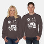 Cat Dominate-unisex crew neck sweatshirt-Eoli Studio
