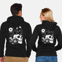 Cat Dominate-unisex zip-up sweatshirt-Eoli Studio