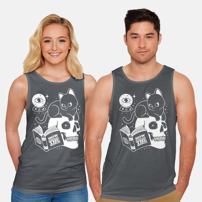 Cat Dominate-unisex basic tank-Eoli Studio