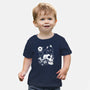 Cat Dominate-baby basic tee-Eoli Studio